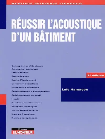 Réussir l'acoustique d'un bâtiment