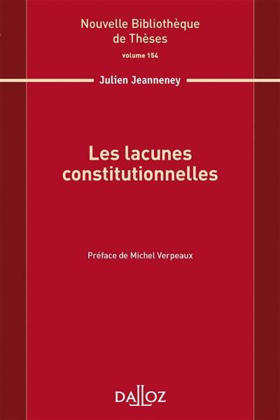 Les lacunes constitutionnelles