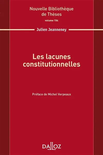 Les lacunes constitutionnelles
