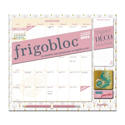 Frigobloc Mensuel 2026 Art...
