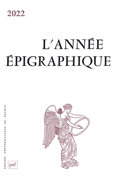 Année épigraphique (L'), n°...