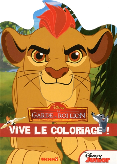 La garde du roi lion : vive le coloriage !