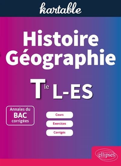 Histoire géographie, terminale L, ES
