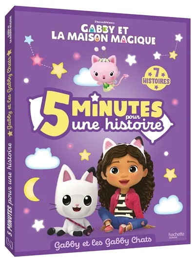 Gabby et la maison magique : 5 minutes pour une histoire, 7 histoires : Gabby et les Gabby chats