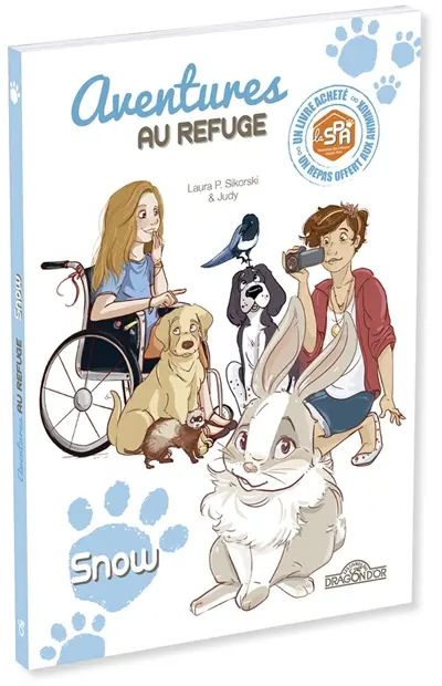 Aventures au refuge. Snow