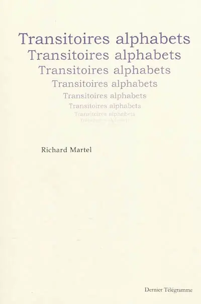 Transitoires alphabets