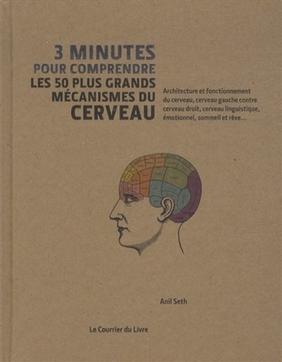 3 minutes pour comprendre les 50 plus grands mécanismes du cerveau : architecture et fonctionnement du cerveau, cerveau gauche contre cerveau droit, cerveau linguistique, émotionnel, sommeil et rêve...