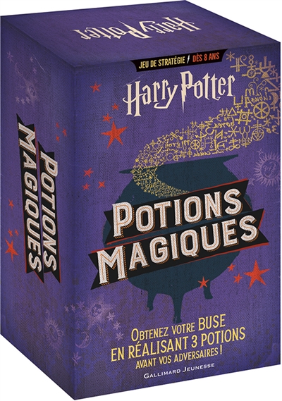 Harry Potter : potions magiques : jeu de stratégie, obtenez votre Buse en réalisant 3 potions avant vos adversaires !
