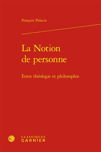 La notion de personne :...