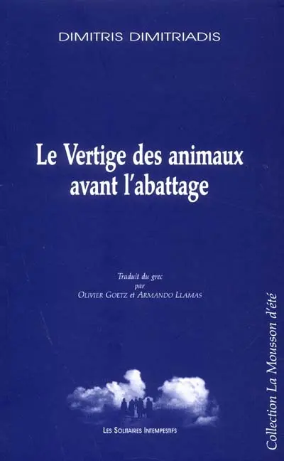 Le vertige des animaux avant l'abattage