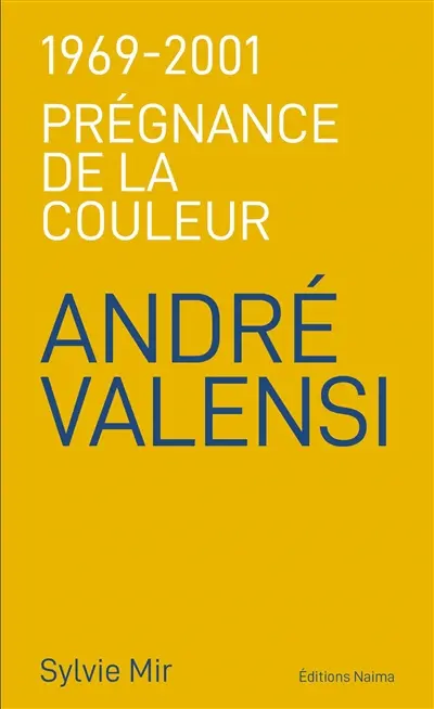 André Valensi : 1969-2001 : prégnance de la couleur