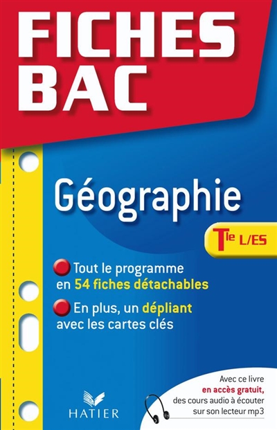 Géographie, Tle L, ES