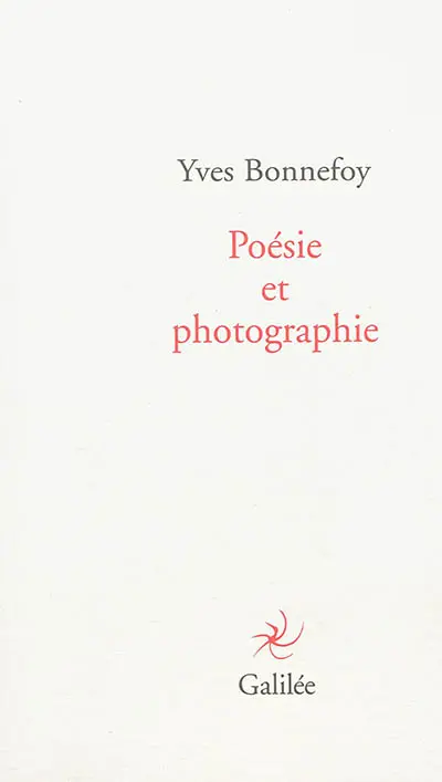 Poésie et photographie