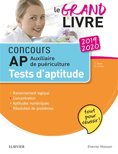 Concours AP auxiliaire de puériculture 2019-2020 : tests d'aptitude