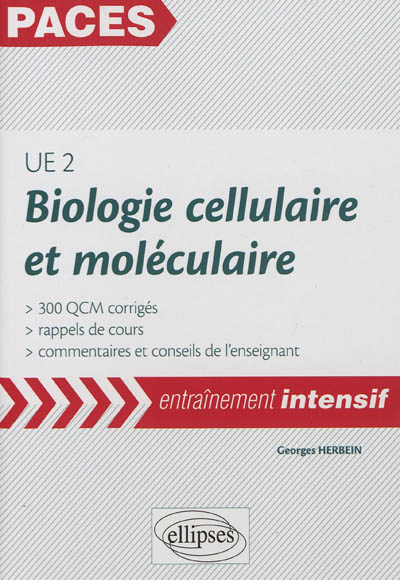 Biologie cellulaire et moléculaire, UE 2