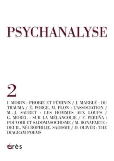 Psychanalyse, n° 2