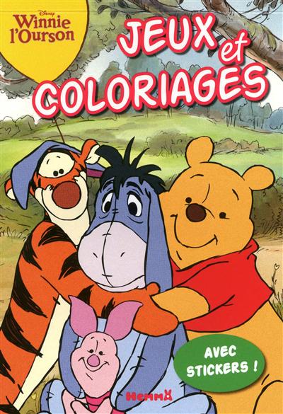 Winnie l'ourson : jeux et coloriages