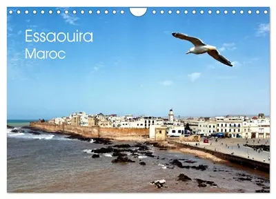Essaouira Maroc (Calendrier mural 2026 DIN A4 vertical), CALVENDO calendrier mensuel : Quelques vues de l'extraordinaire ville bleue du Maroc sur la côte Atlantique