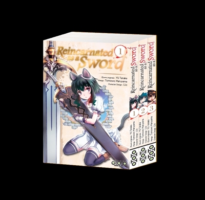 Reincarnated as a sword :...