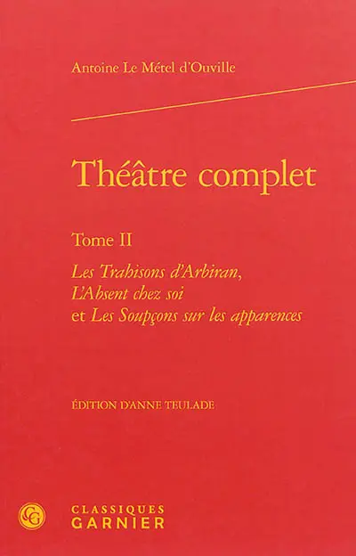 Théâtre complet. Vol. 2
