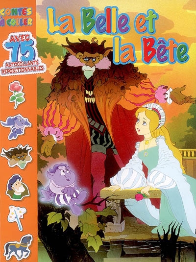 La Belle et la Bête : contes à coller