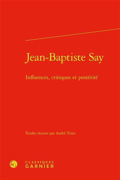 Jean-Baptiste Say :...