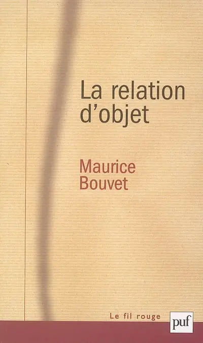 La relation d'objet
