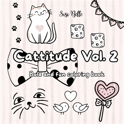 Cattitude Vol. 2 coloring...