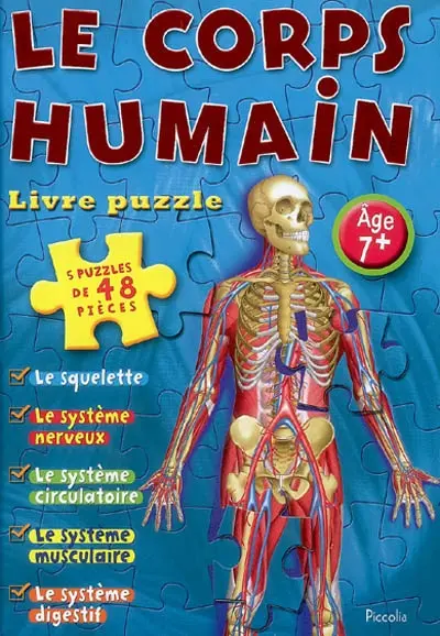 Le corps humain : livre puzzle