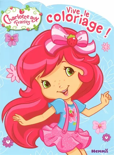 Charlotte aux fraises : coloriage
