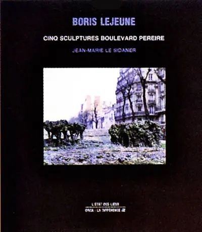 Boris Lejeune : cinq sculptures boulevard Pereire