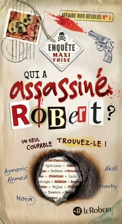 Maxi frise de mots cachés : qui va mourir ? : enquête