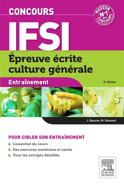 Concours IFSI : épreuve écrite culture générale : entraînement