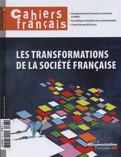 Cahiers français, n° 383. Les transformations de la société française