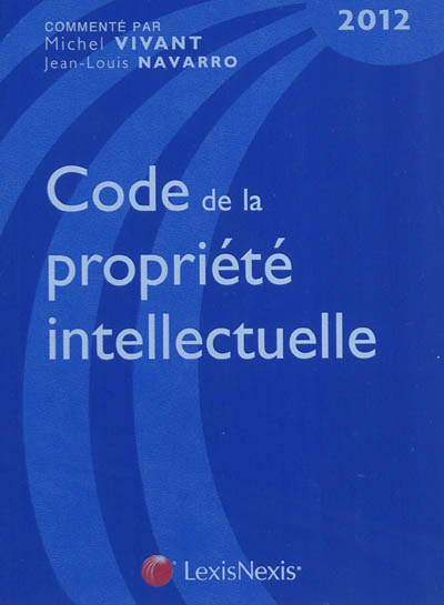 Code de la propriété intellectuelle 2012