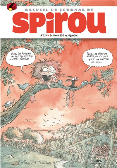 Recueil du journal de Spirou. Vol. 325. Du 18 avril 2012 au 20 juin 2012