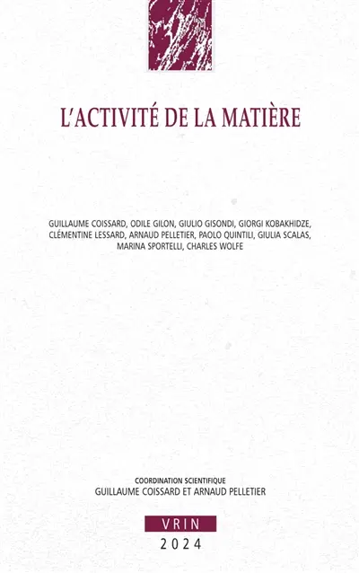 L'activité de la matière