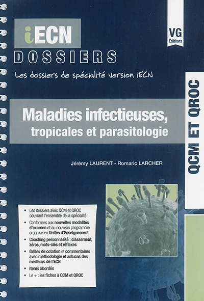 Maladies infectieuses, tropicales et parasitologie