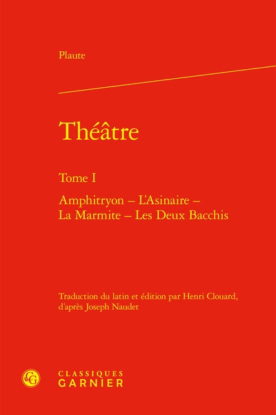 Théâtre. Vol. 1
