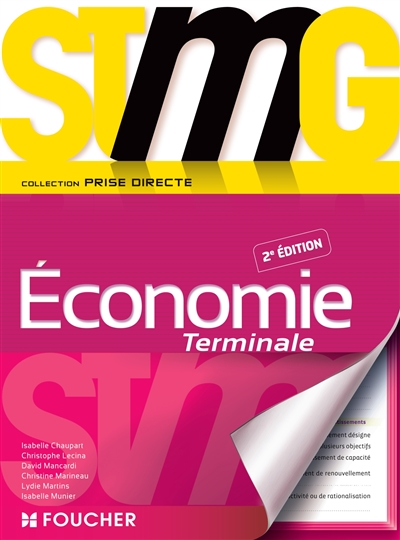 Economie, terminale STMG