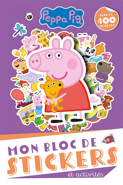peppa pig : mon bloc de stickers et activités