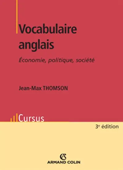 Vocabulaire anglais : économie, politique, société