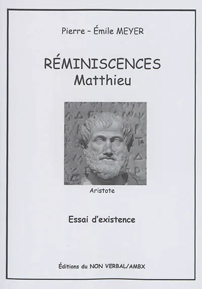 Réminiscences : Matthieu : essai d'existence