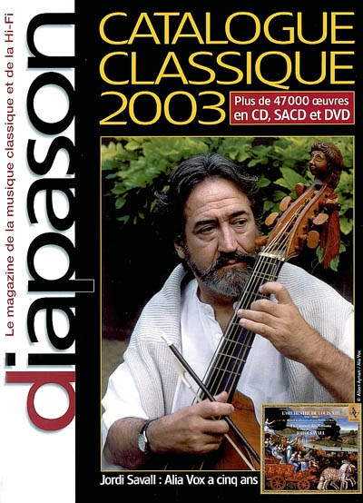 Diapason, catalogue classique 2003