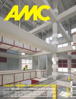 AMC, le moniteur architecture, n° 322. Réhabilitation thermique du bâti moderne