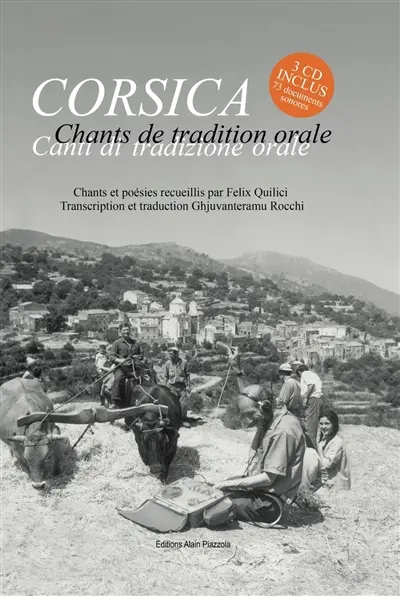 Corsica : chants de tradition orale. Corsica : canti di tradizione orale