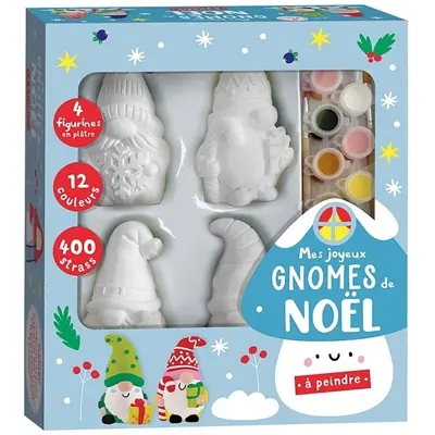 Mes joyeux gnomes de Noël à peindre