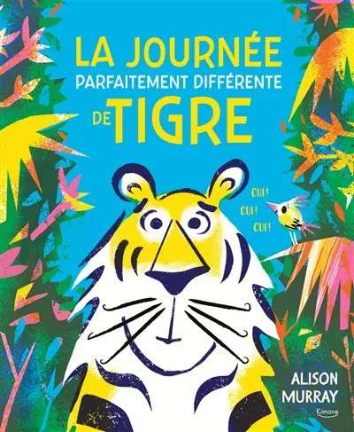 La journée parfaitement différente de tigre