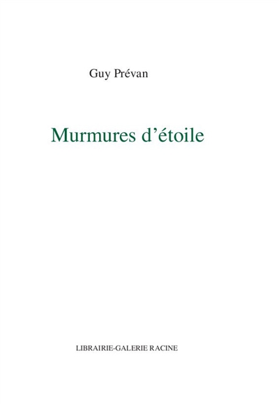 Murmures d'étoile