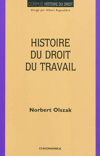 Histoire du droit du travail